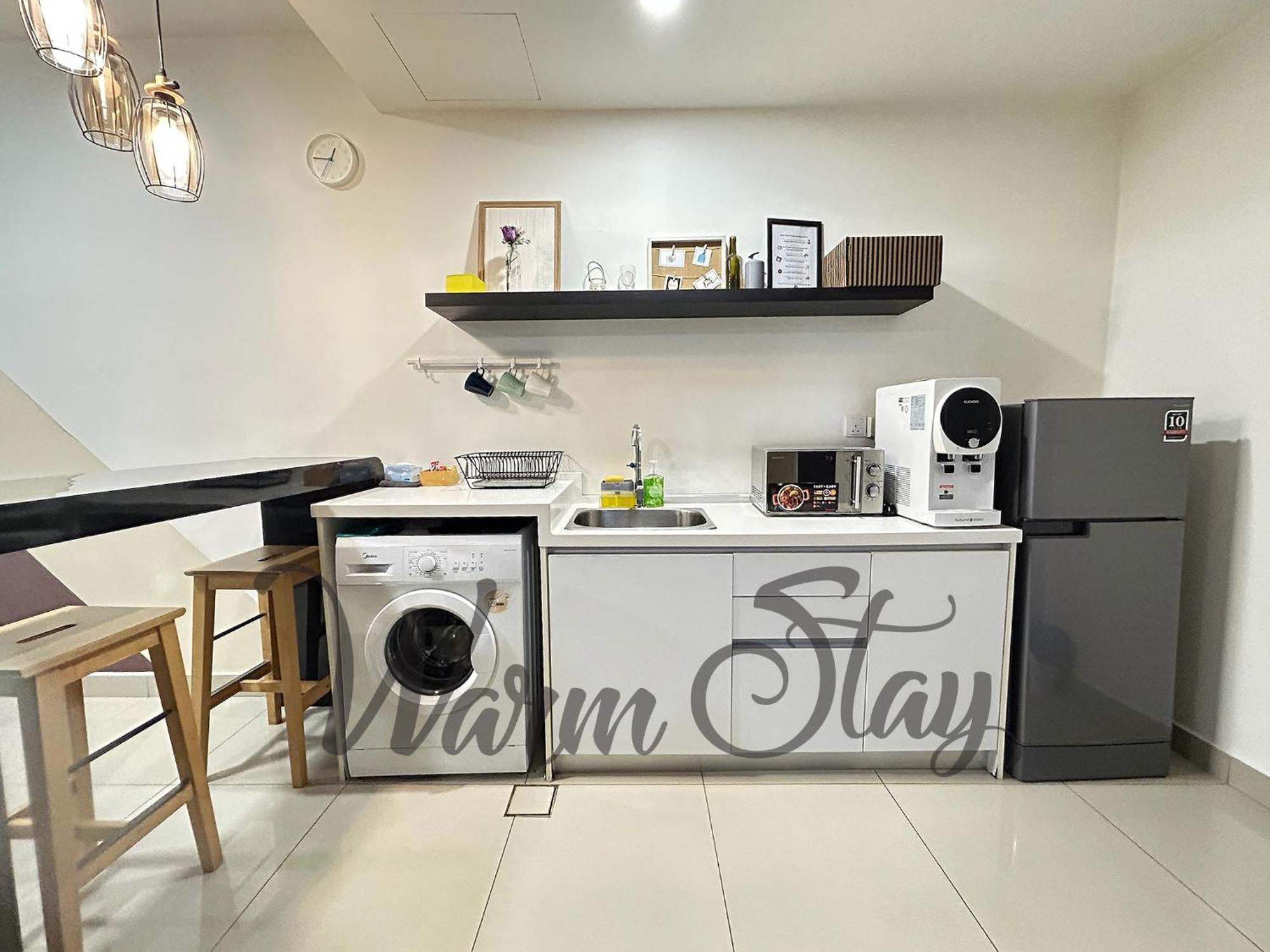 Warm Stay At Trefoil Setia Alam Extérieur photo