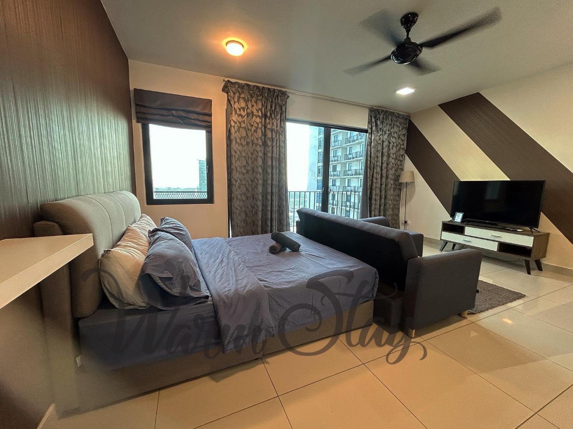 Warm Stay At Trefoil Setia Alam Extérieur photo